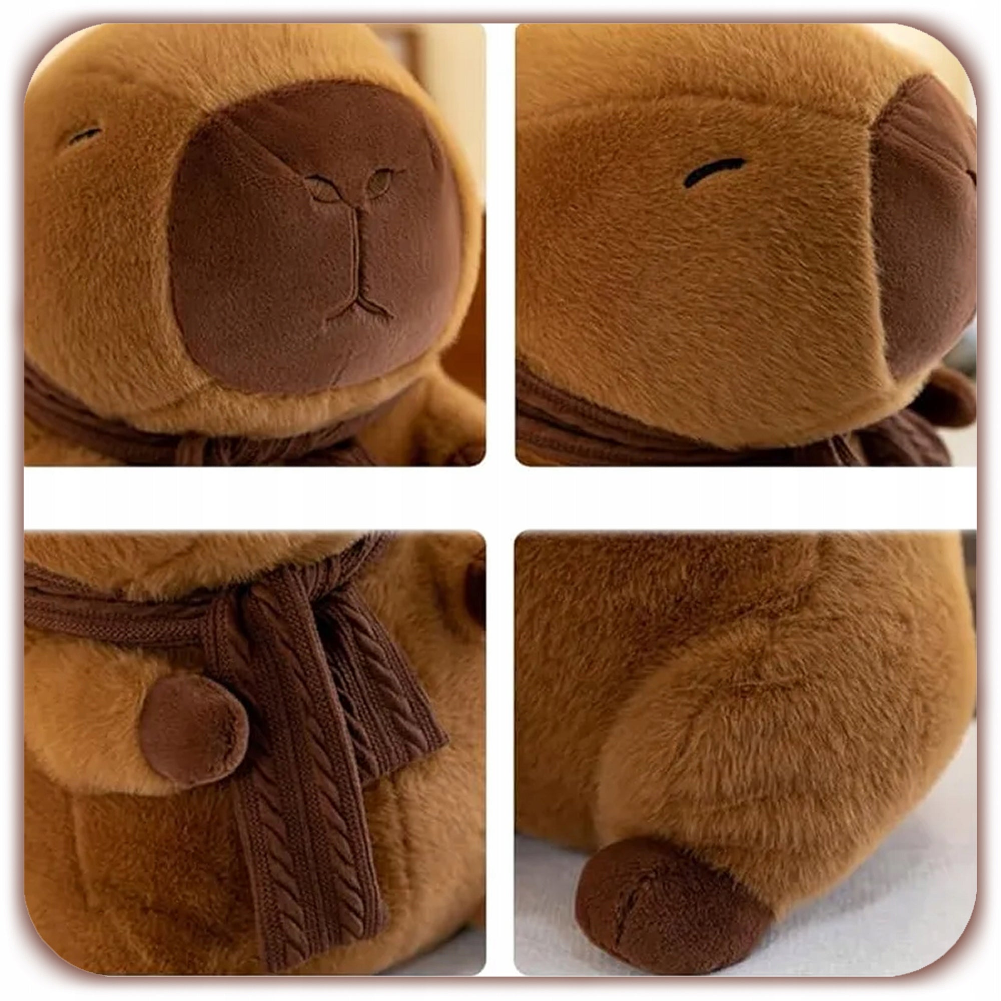 KAPIBARA PLUSH TOY BLANKET SET LARGE CAPYBARA + BLANKET GIFT CHILDREN Manufacturer code SKK002