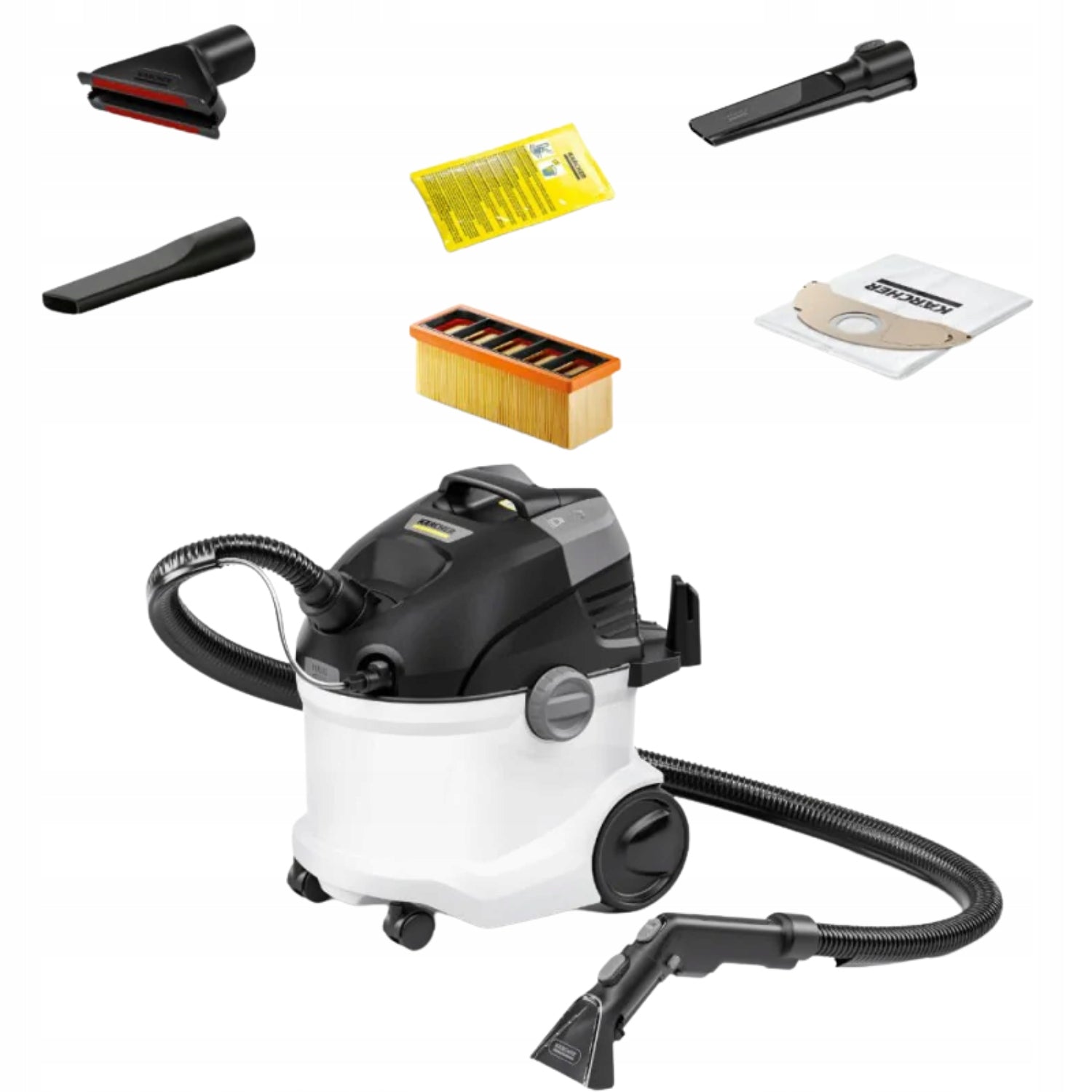KARCHER SE 5 CAR WET DRY WASHING VACUUM CLEANER 3IN1 FOR CAR UPHOLSTERY HOME