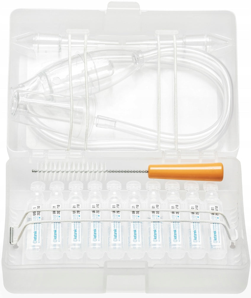 KATAREK COMPLETE SECURE+ NASAL ASPIRATOR + SALT Brand Katarek