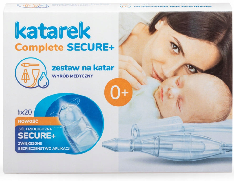 KATAREK COMPLETE SECURE+ NASAL ASPIRATOR + SALT EAN (GTIN) 5905279336247
