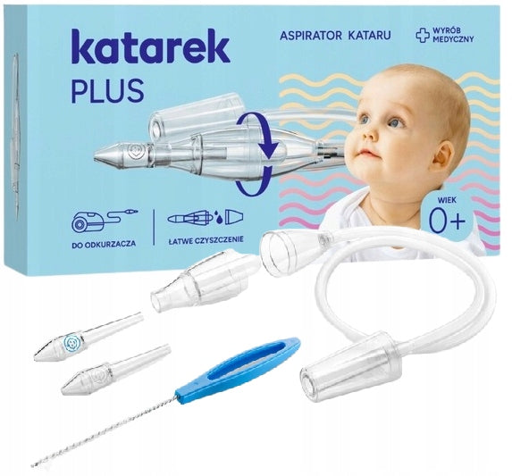 KATAREK PLUS ASPIRATOR NASAL EXTRACTOR FOR VACUUM CLEANER Packaging status original