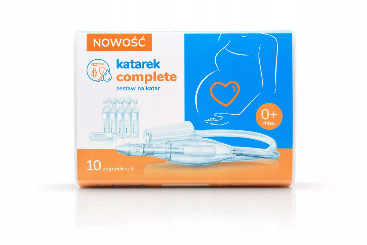 KATAREK PLUS COMPLETE – SET FOR RUNNY NOSE FOR CHILDREN NASAL ASPIRATOR Medical device no
