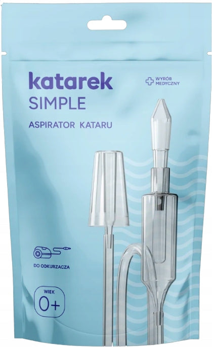 KATAREK SIMPLE NASAL ASPIRATOR VACUUM CLEANER FOR RUNNY NOSE EAN (GTIN) 5999880412094
