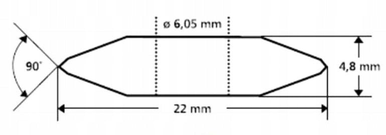 KAUFMANN Spare wheel d.22 TIN TYTAN 10.980.2 EAN (GTIN) 9002648187380