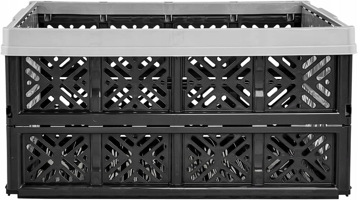 KEEEPER - Folding basket - IDA - box - container - grey - 32 L Packaging status original