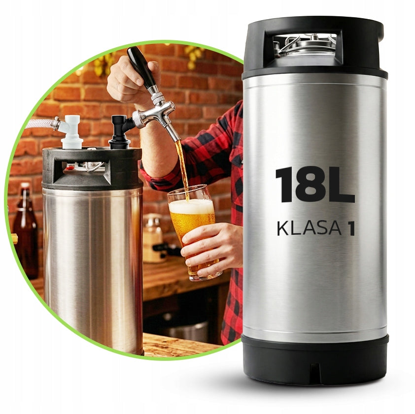 KEG CORNELIUS CORNY PO PEPSI BALL LOCK 18L CO2 cylinder saturator Soda Stream