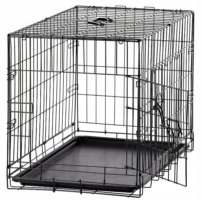 KENNEL CAGE PLAYPEN TRANSPORTER FOR CAT DOG 61x42x48,5 cm M METAL Manufacturer code PET7611