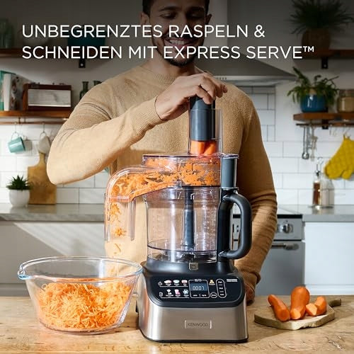 KENWOOD Multipro Food Processor 2in1 Mixer 1000W Silver With Accessories Brand Kenwood