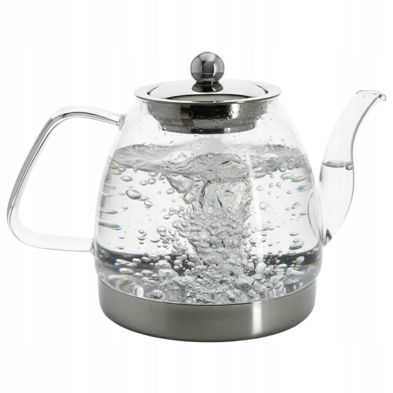 KETTLE 1.1 L GLASS JUG FOR INDUCTION FOR COFFEE TEA WATER INDUCTION