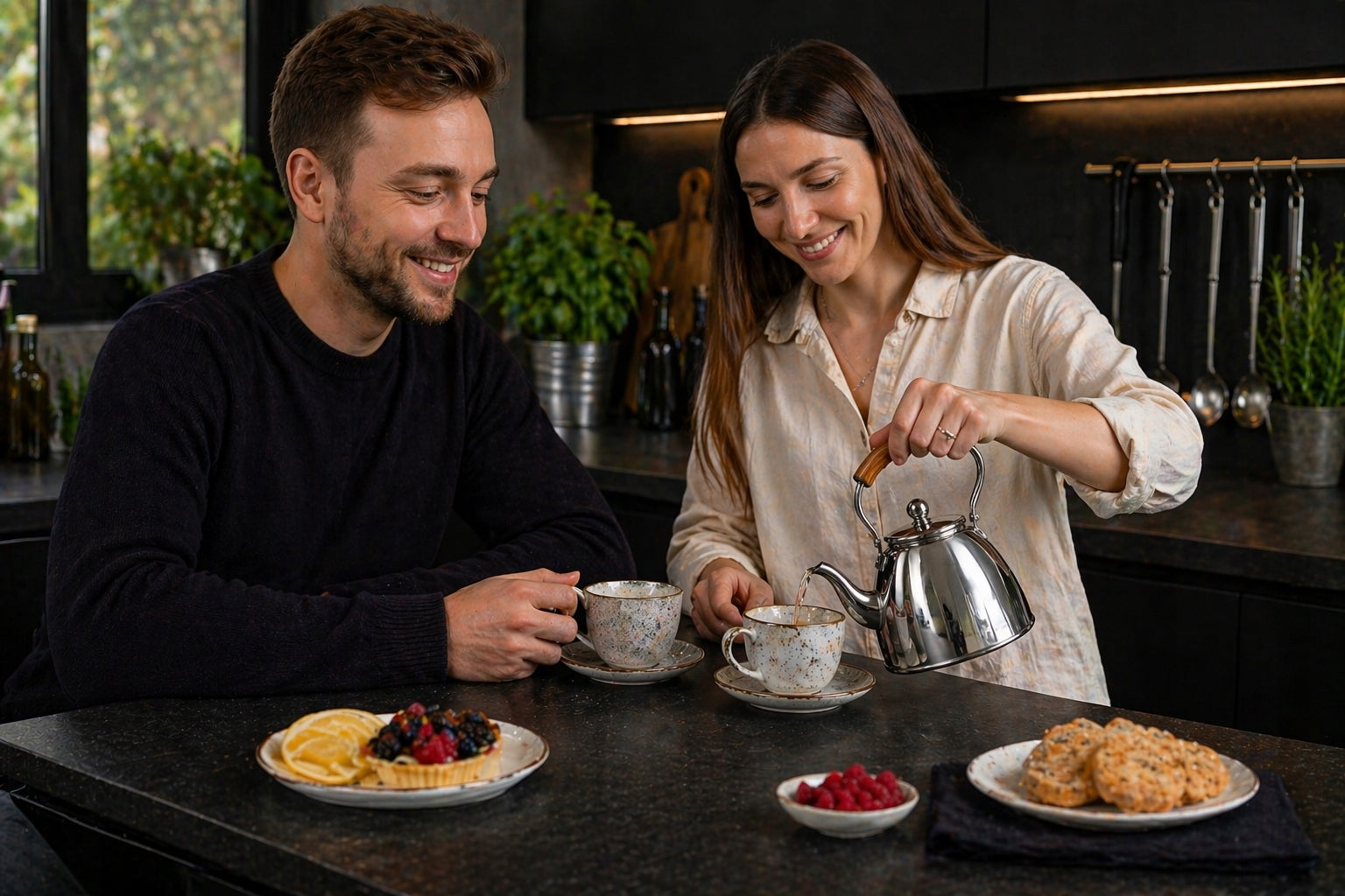 KETTLE 1L INFUSER RETRO SMALL TRADITIONAL WITH STRAINER INDUCTION GAS SILVER Manufacturer code HR7108-1
