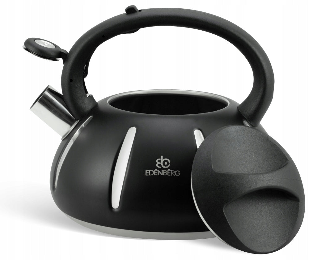 KETTLE Steel BLACK MATT 3l Induction 8803 Kind traditional kettle