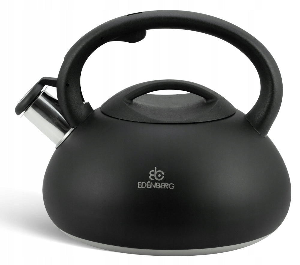KETTLE Steel BLACK MATT 3l Induction Gas With WHISTLE 8804 Manufacturer code AU-8804Cz