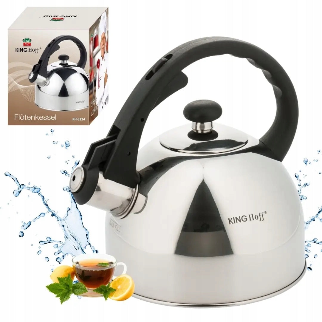 KETTLE WITH WHISTLE 1 L INDUCTION GAS GLOSS 3224