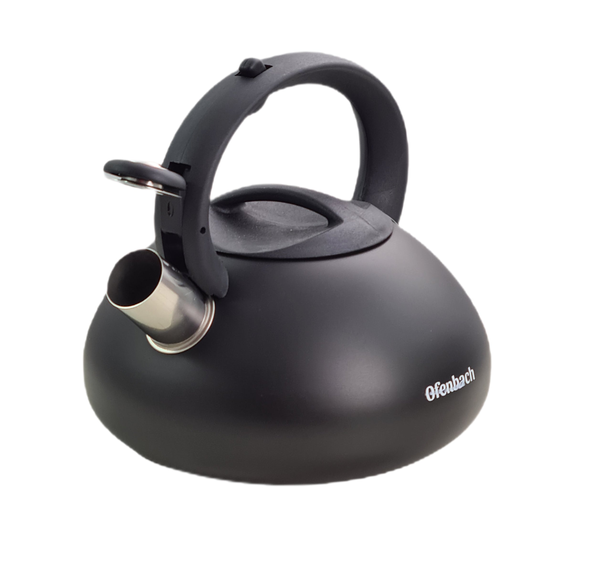KETTLE WITH WHISTLE 2.5 L GAS OFENBACH Manufacturer code 100302 CZARNY MAT