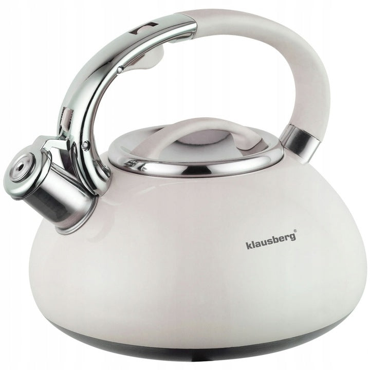 KETTLE WITH WHISTLE STEEL 3L KLAUSBERG PREMIUM
