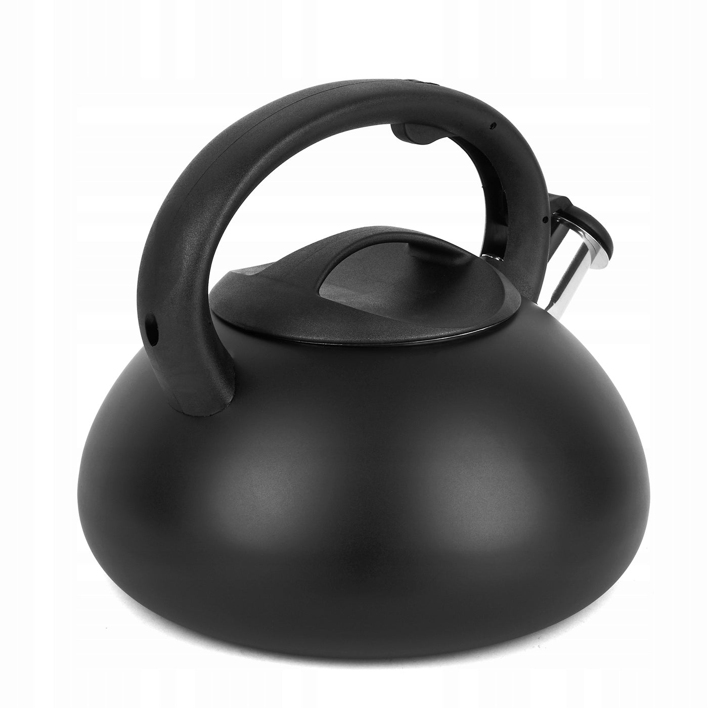KETTLE with whistle for GAS INDUCTION black TRADITIONAL Tadar Vita 3 l Packaging status original