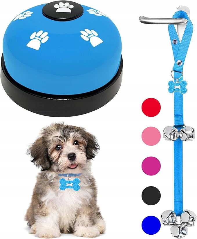 KEXIAVA Dog Bell Training Doorbell Learning to Go Out 2 PCS