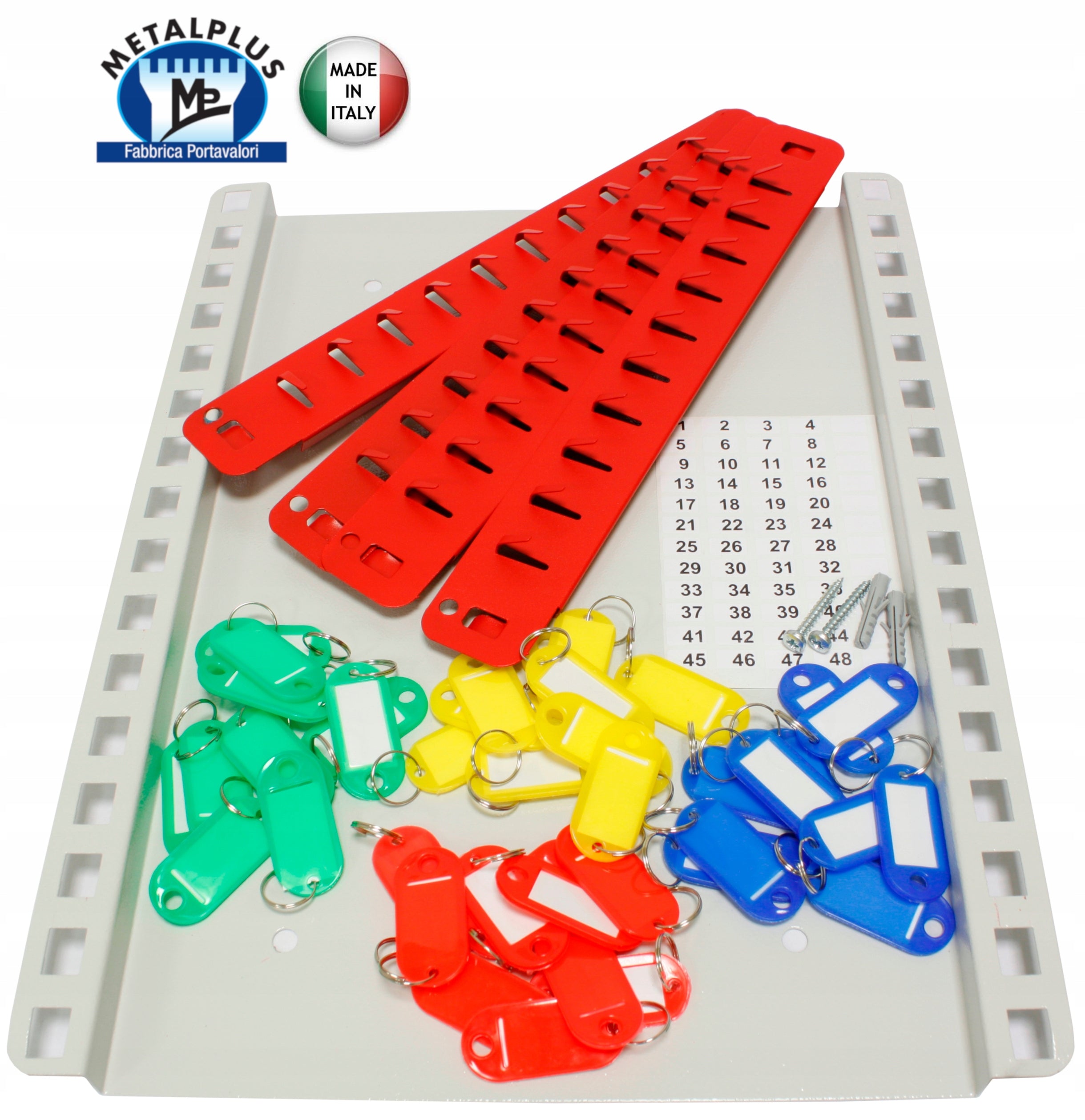 KEYBOARD 40 pcs. WITH PENDANTS Italian Manufacturer code 2172/4M