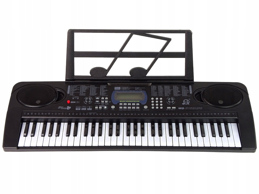 KEYBOARD ORGAN PIANO FOR KIDS TO LEARN 61KL USB FM Bluetooth+ MICROPHONE Packaging status original