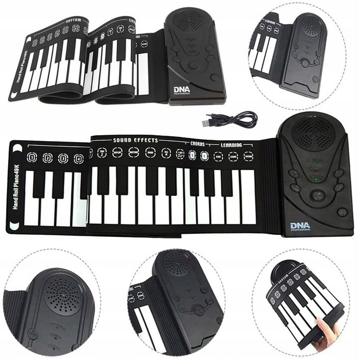 KEYBOARD ORGAN PIANO FOR LEARNING 49 KEYS FOR CHILDREN Organki Piano Packaging status original