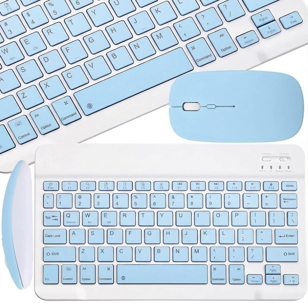 KEYBOARD WIRELESS MOUSE SLIM COMBO SET BLUETOOTH 3.0 Packaging status original