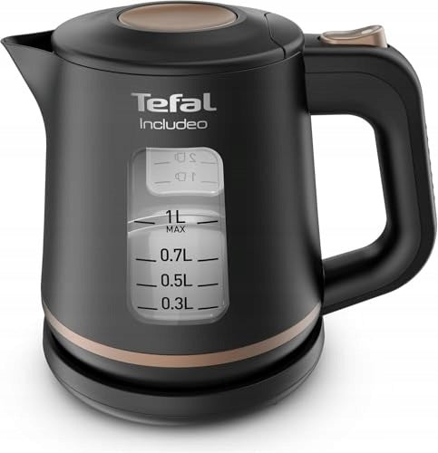 KI533811 INCLUDEO ELECTRIC KETTLE HIGH POWER 2400 IN LOW SENSOR Packaging status original