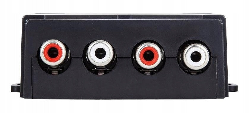 KICX HL 370 Audio Signal Converter Hi-Low High Low 4x RCA Cinch Remote Brand Kicx