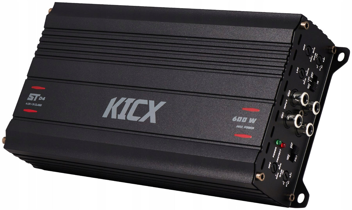 KICX ST D4 Small Car Amplifier 4-Channel 4x100/150W 2x300W Class D