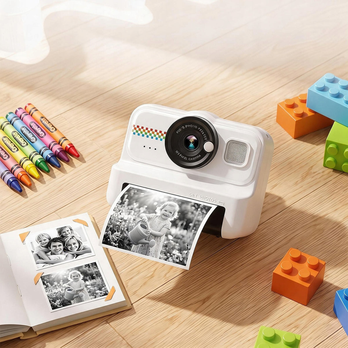 KIDS CAMERA WITH PRINTER AND EDUCATIONAL GAMES 32GB MULTIFUNCTION Brand no brand