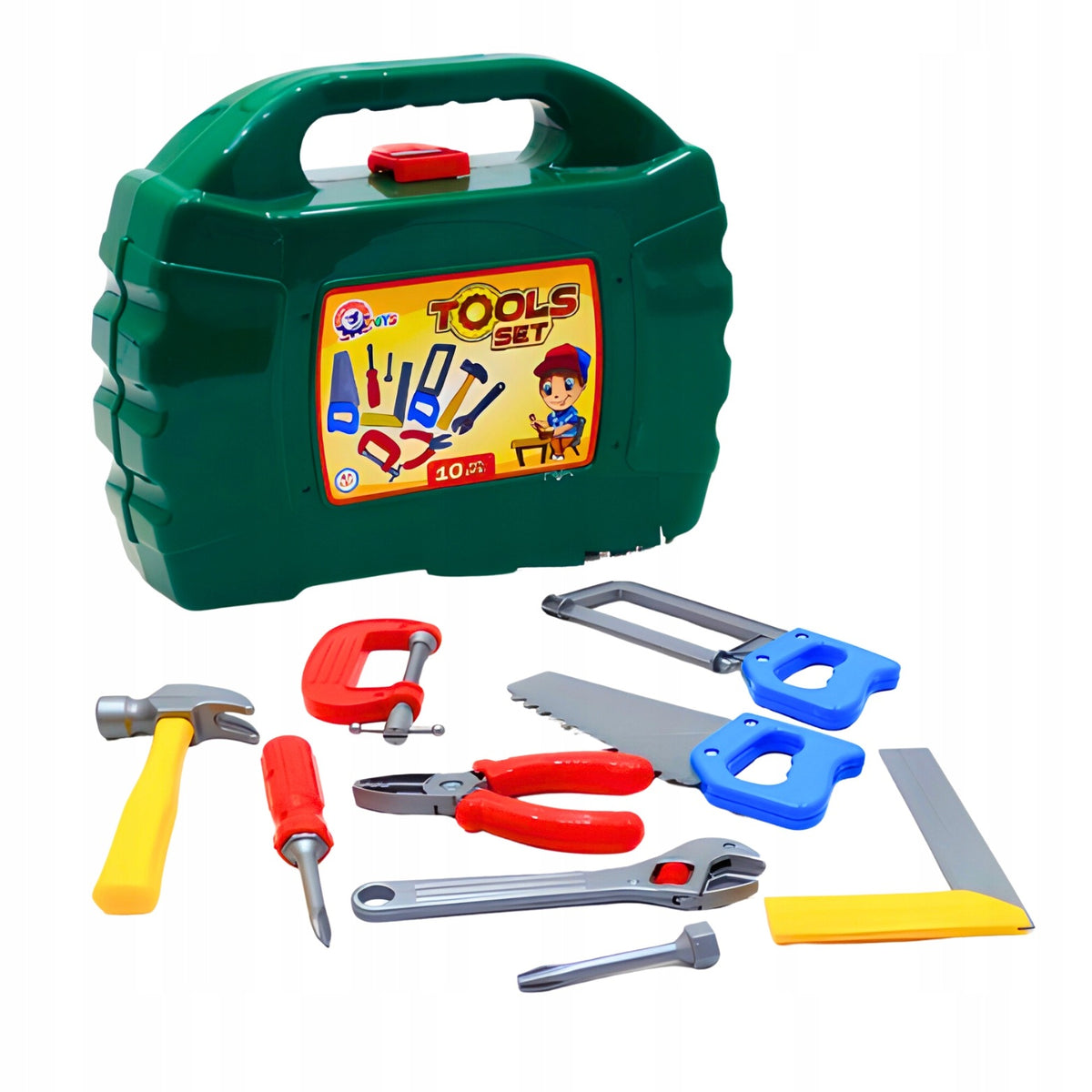 KIDS TOOL SET IN DIY CASE 3+ Kid's age 3＋ years