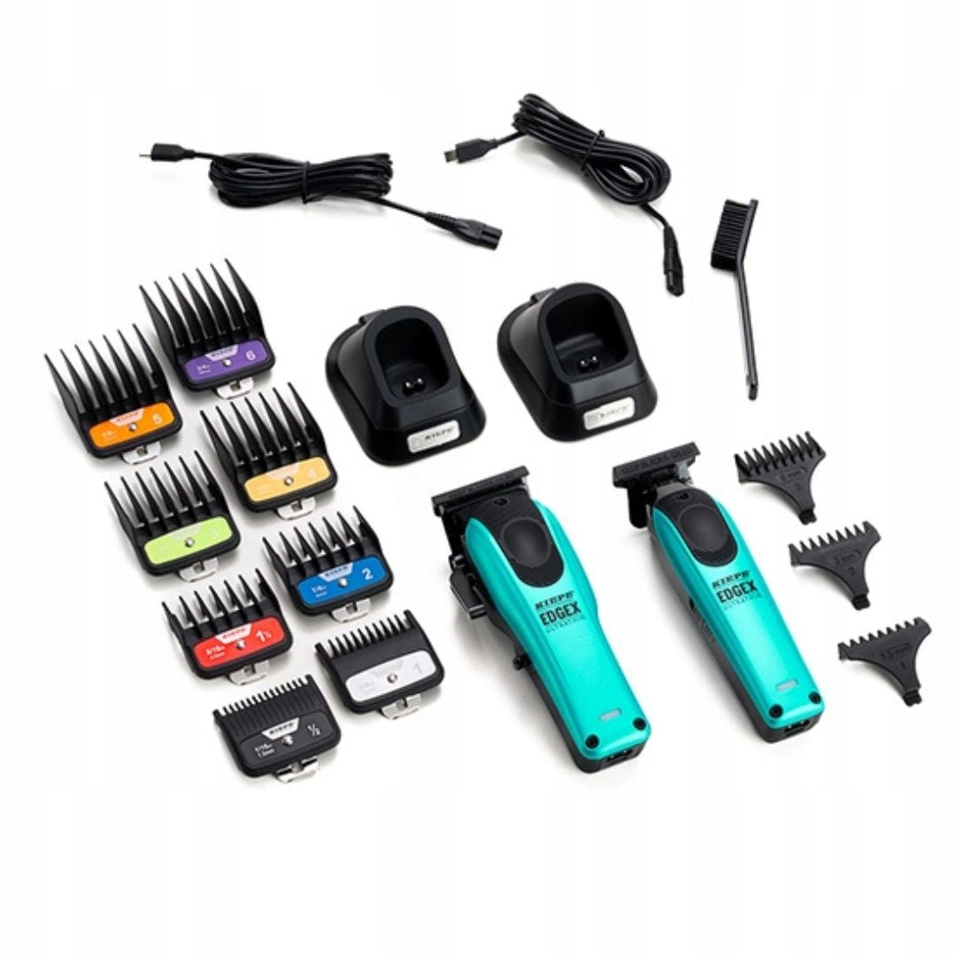KIEPE EDGEX ULTRATHIN Set Machine + Professional Trimmer, Barber Packaging status original