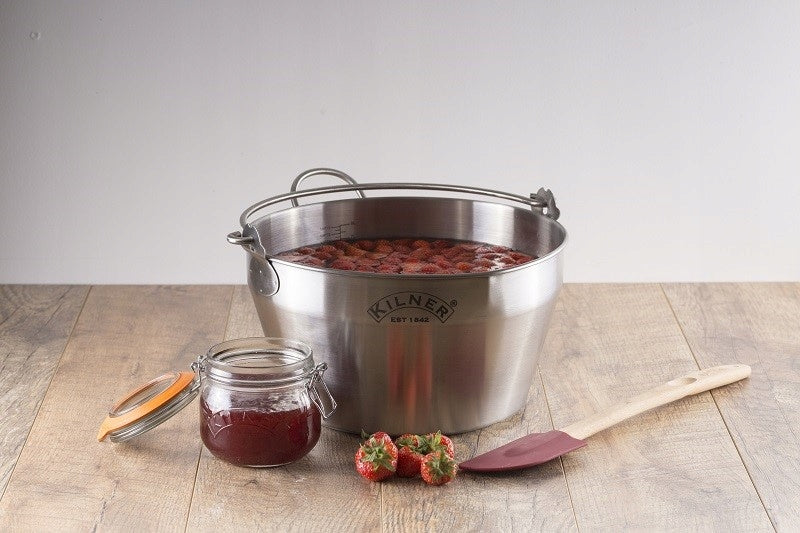 KILNER Stainless steel jam pot and jam pot. Brand Kilner