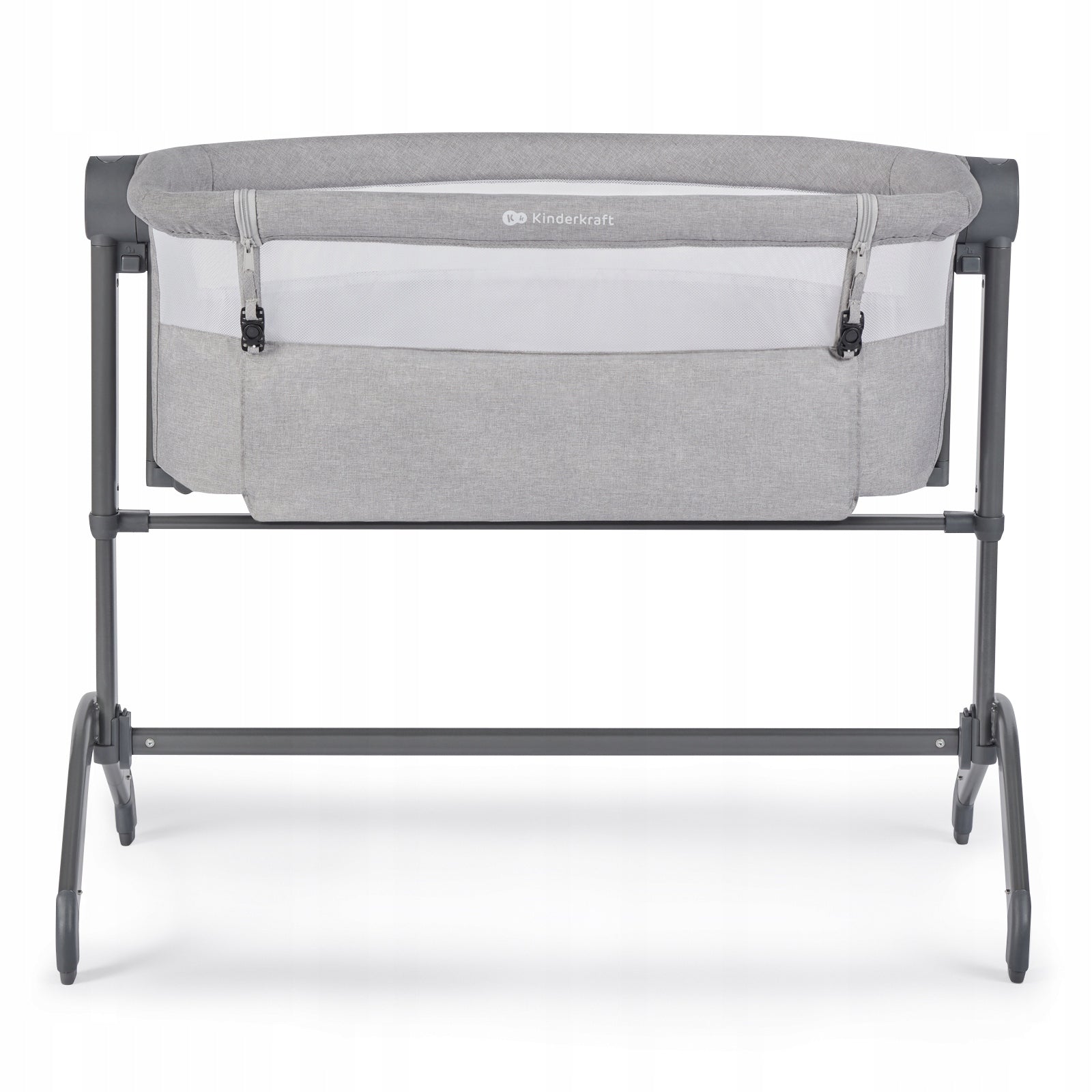 KINDERKRAFT BEA TRAVEL COT EXTRA BED 3IN1 GREY Brand Kinderkraft