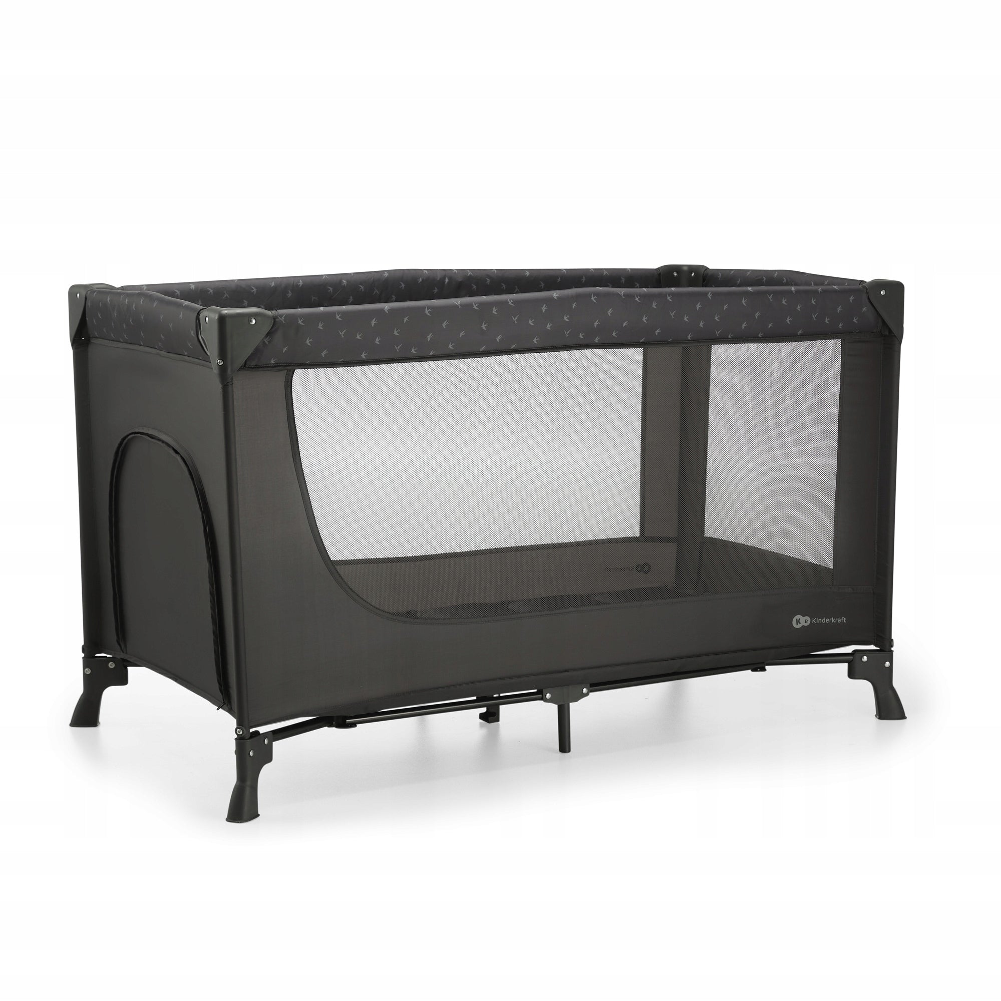 KINDERKRAFT JOY LIGHT Travel cot 2in1 folding playpen Brand Kinderkraft