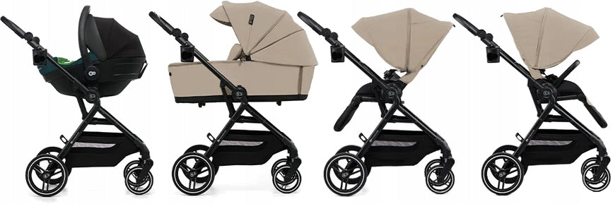 KINDERKRAFT MULTIFUNCTIONAL STROLLER YOXI FRONT-BACK STROLLER +GONDOLA UP TO 22KG Manufacturer code KSYOXI00BEG2000