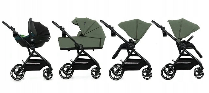 KINDERKRAFT STROLLER 2IN1 MULTIFUNCTIONAL YOXI FRONT-BACK STROLLER + GONDOLA Manufacturer code KSYOXI00GRE2000