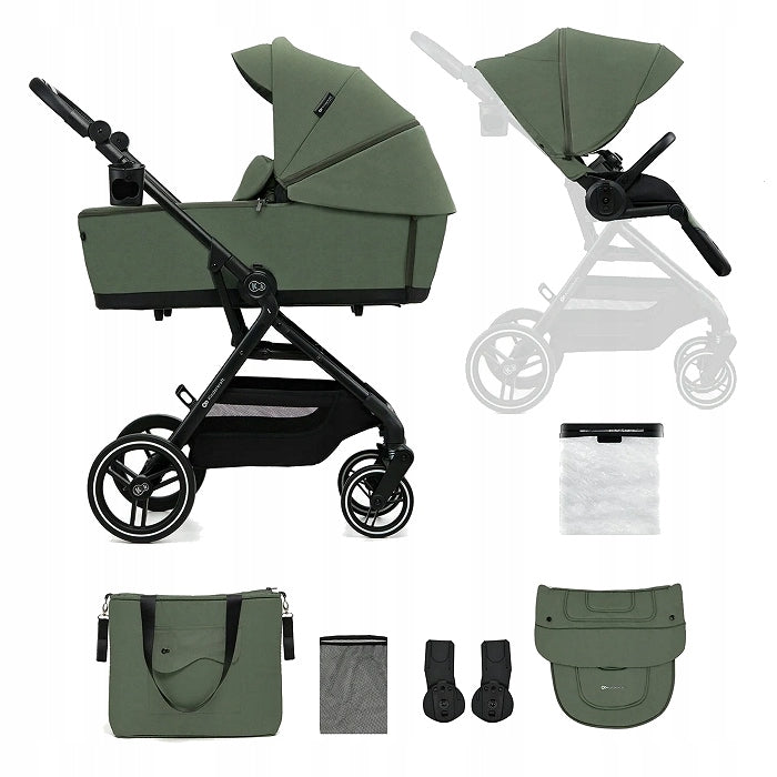 KINDERKRAFT STROLLER 2IN1 MULTIFUNCTIONAL YOXI FRONT-BACK STROLLER + GONDOLA
