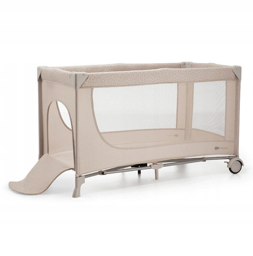 KINDERKRAFT Travel cot 2in1 JOY 2 beige Brand Kinderkraft
