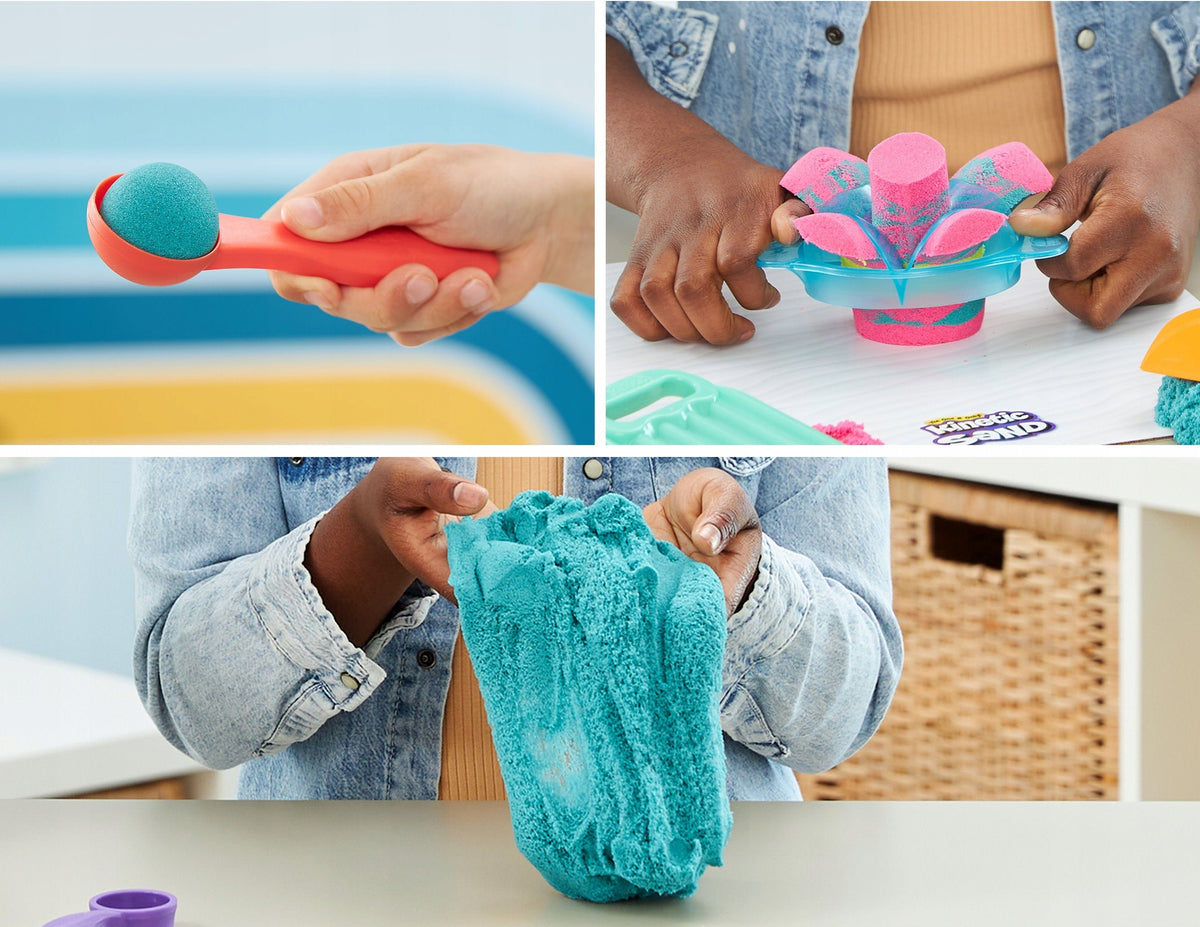 KINETIC SAND MAGIC SATISFYING MOLD SET +ACCESSORIES 907G Manufacturer code 6067345