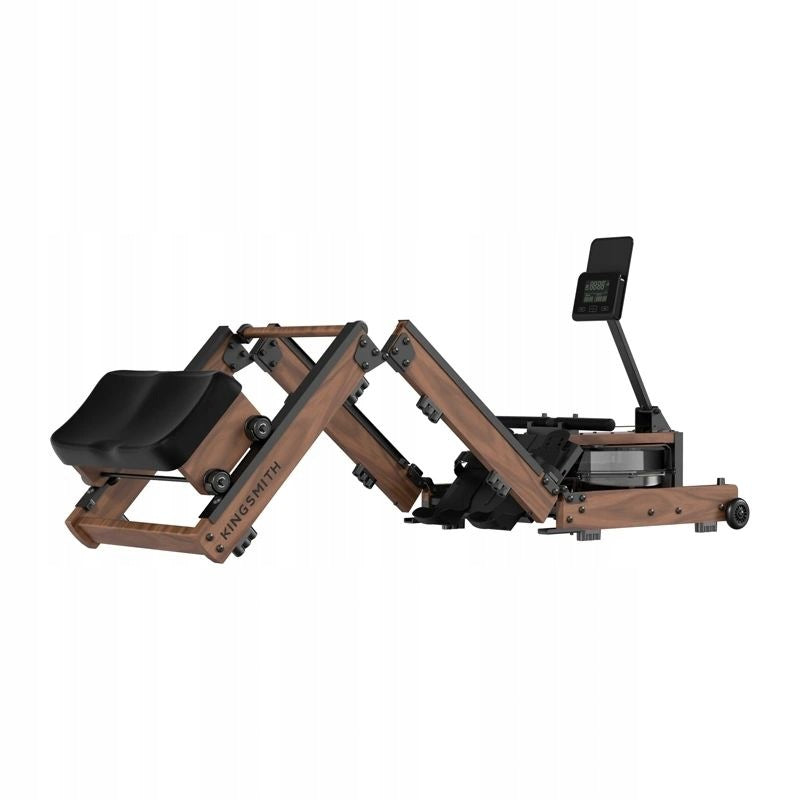 KINGSMITH RMWR3LF 2in1 Folding Water Rowing Machine with Coffee Table + Mat