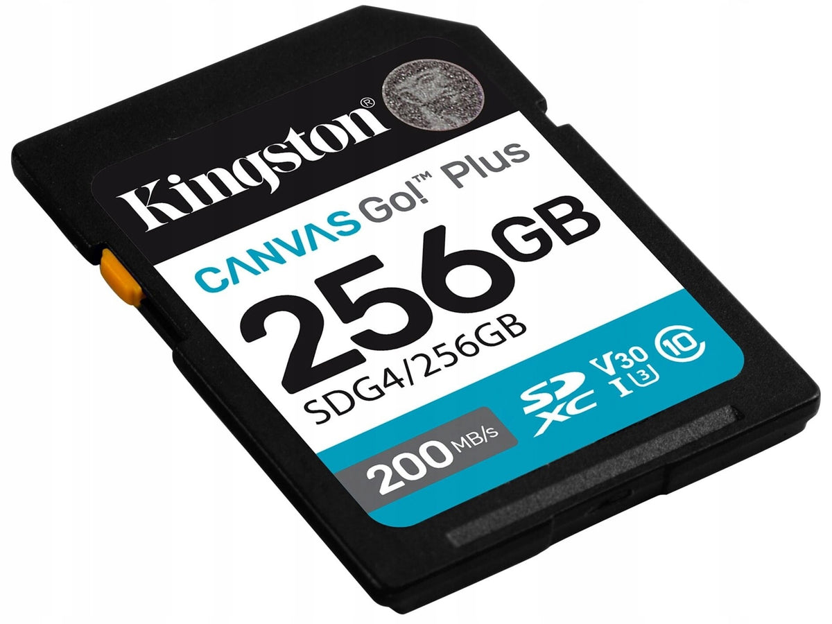 KINGSTON Canvas Go! Plus SDXC 256GB Memory Card Manufacturer Kingston