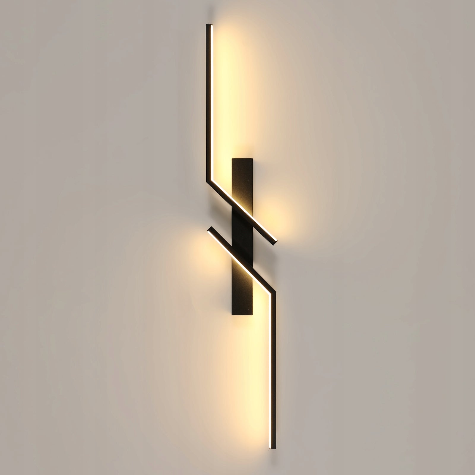 KINKIET CZARNA LAMPA SCIENNA LED KORYTARZ NOWOCZESNA 3000K DO SALONU 24W Manufacturer code NL-30937209