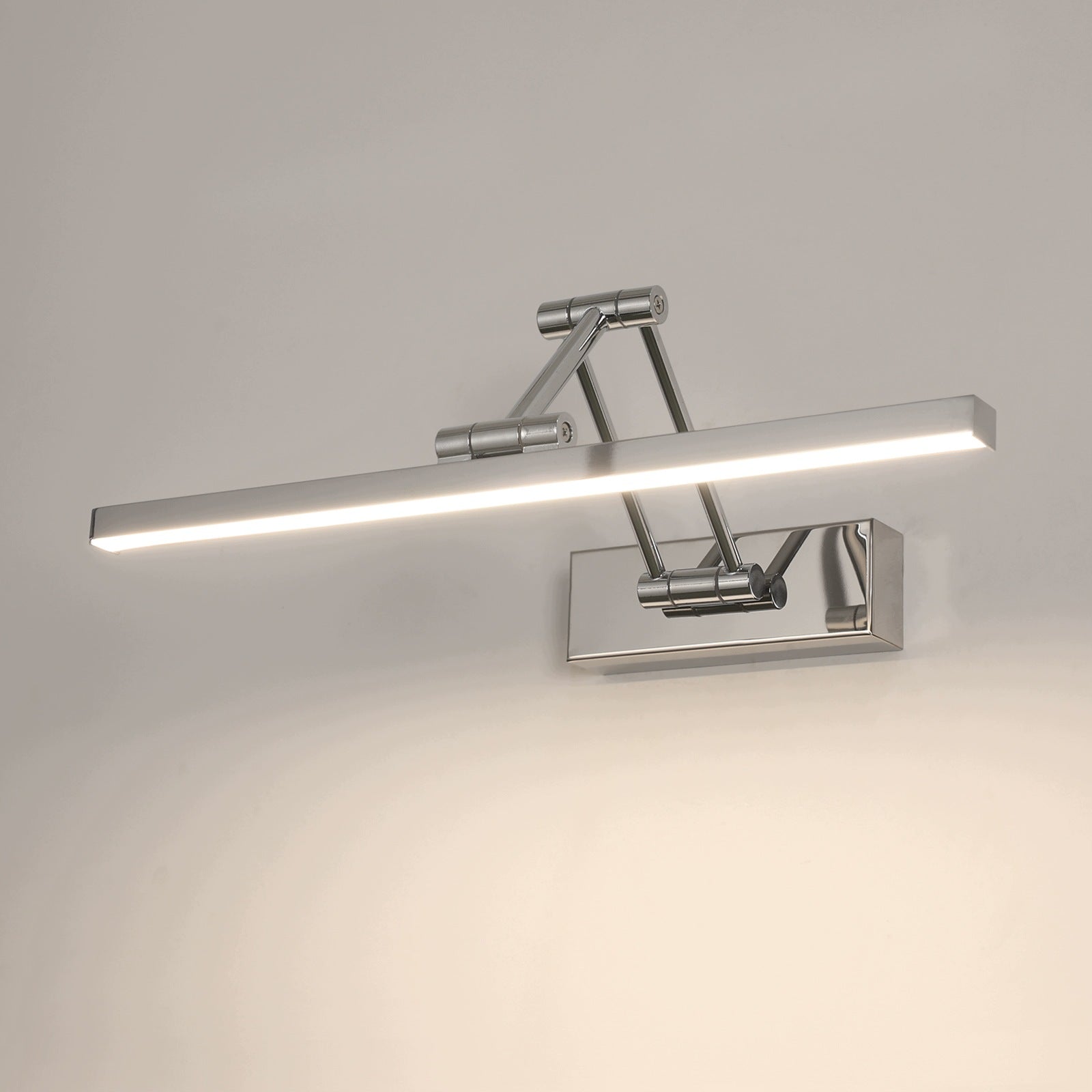 KINKIET LED LAMPA SCIENNA CHROM LAZIENKOWY OBROTOWY NOWOCZESNA 4500K 9W Packaging status original