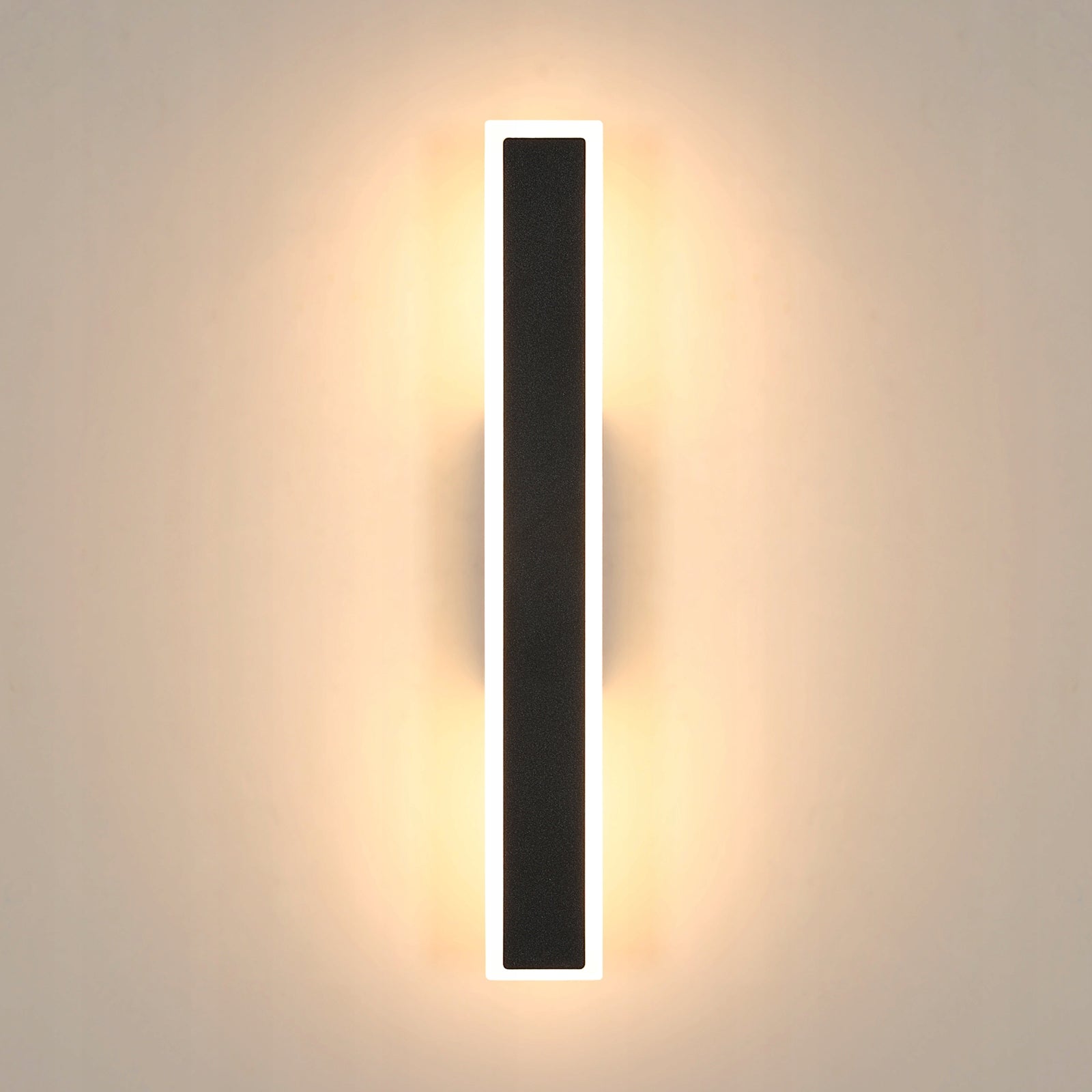KINKIET LED LAMPA ŚCIENNA CZARNA NOWOCZESNA DO SALONU KORYTARZ 12W 3000K Manufacturer code 30924039