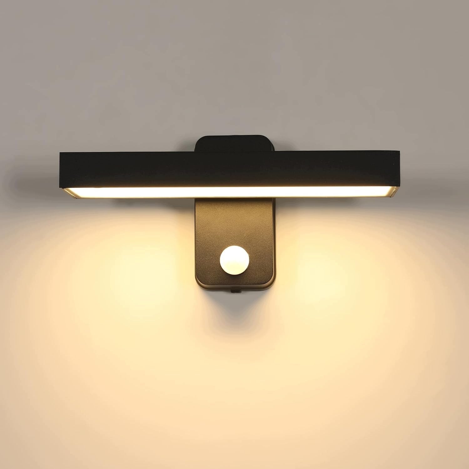 KINKIET ZEWNETRZNY LED Z CZUJNIKIEM RUCHU LAMPA SCIENNA CZARNY 3000K 17W Manufacturer code 201019042