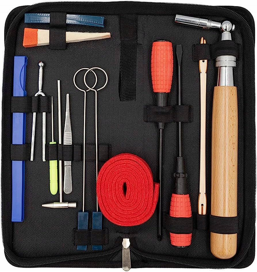 KIT PRO for tuning a piano tuning fork key...