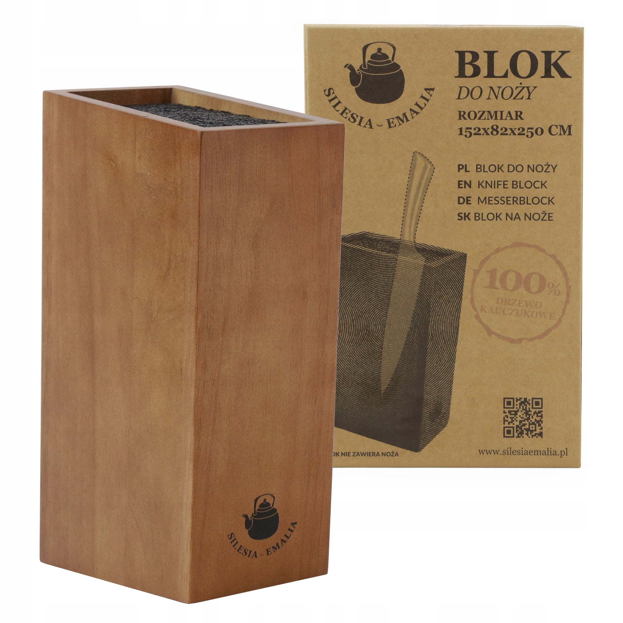 KITCHEN BLOCK LARGE KNIFE RACK UNIVERSAL CONTAINER INSERT ROD XL