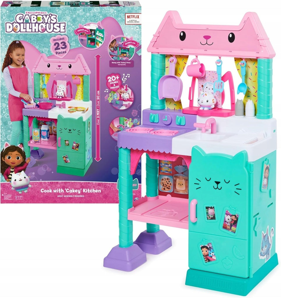 KITCHEN CAT HOUSE GABBY COOK WITH GABI KITCHEN SET WITH ACCESSORIES 6065441