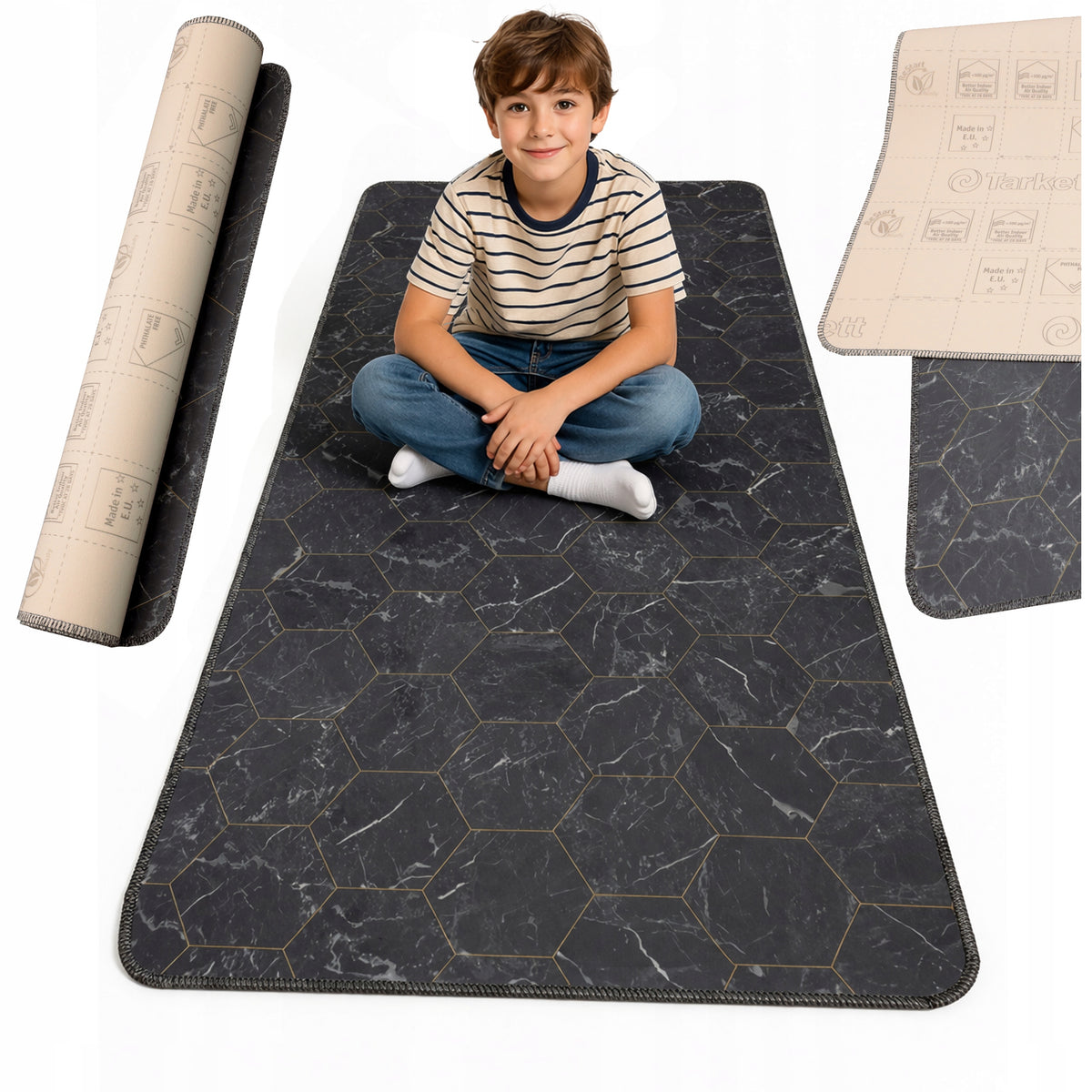 KITCHEN MAT 60x100 PVC WATERPROOF NON-SLIP WALKWAY DURABLE Brand Allvo