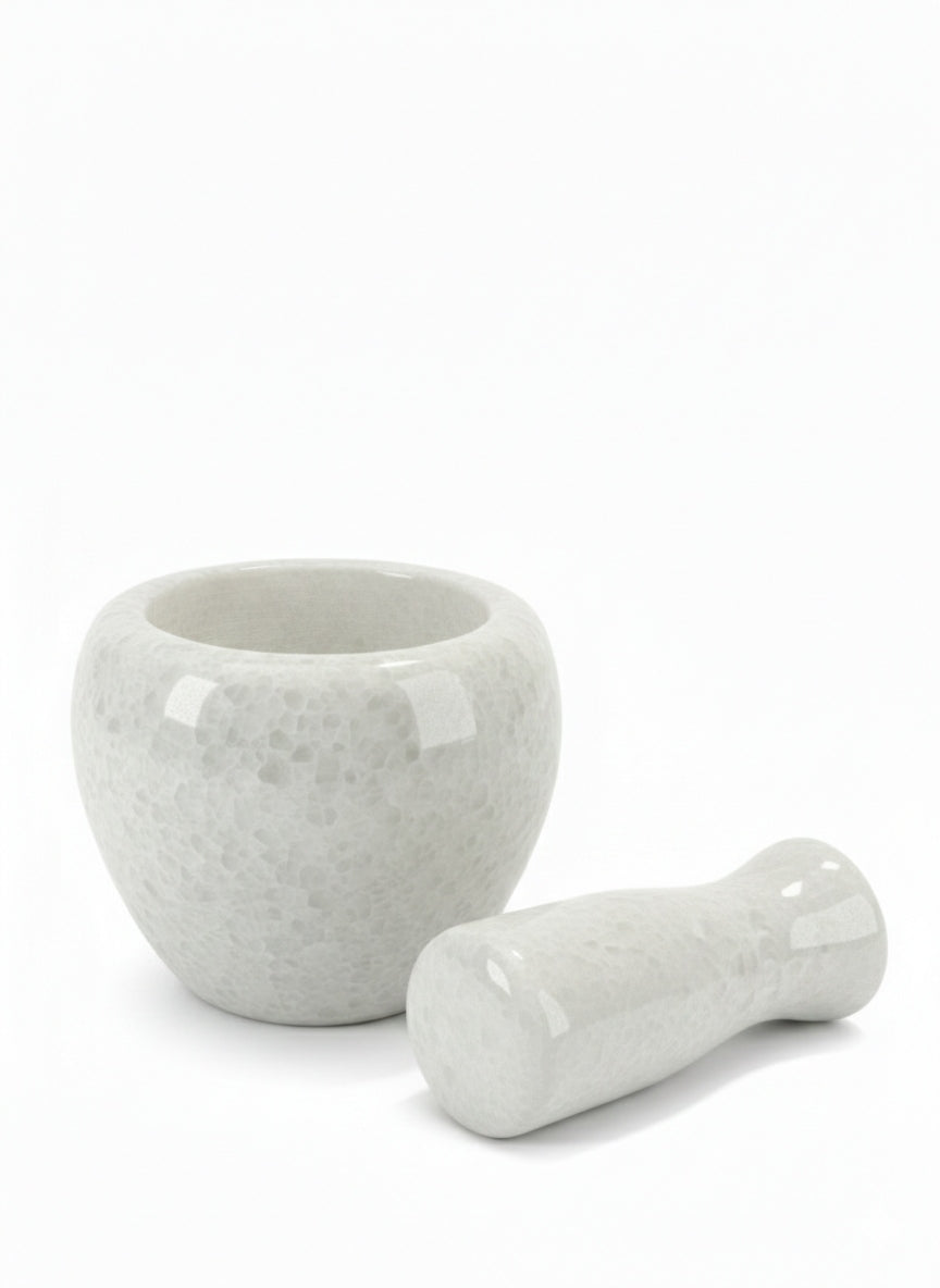 KITCHEN STONE MORTAR FOR SPICES WITH PESTLE FOR SPICE HERBS Brand no brand